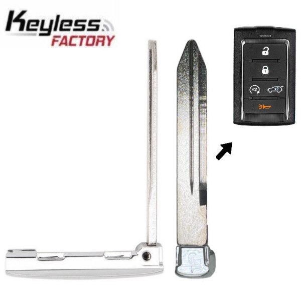 2021-2023 Jeep Wagoneer / Emergency Key / PN: 68519237AA (AFTERMARKET)
