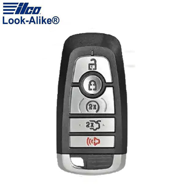 Ilco - 2017-2021 Ford - FORD-PRX5B3 - 5-Button Smart Remote Key PROX SHELL (AFTERMARKET)