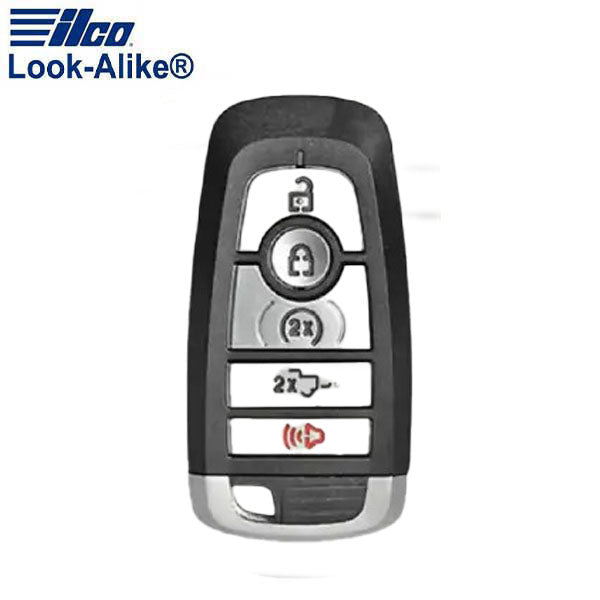 Ilco - 2017-2021 Ford - FORD-PRX5B4 - 5-Button Smart Remote Key PROX SHELL (AFTERMARKET)