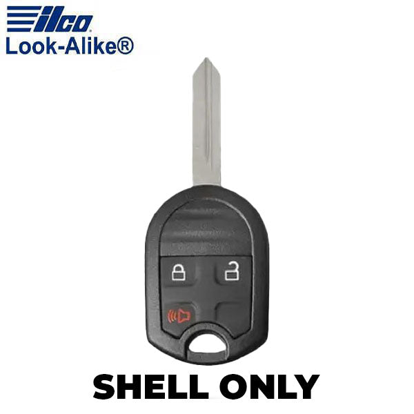 Ilco - 2005-2017 Ford - FORD-RHK3B1 - 3-Button Remote Head Key SHELL (AFTERMARKET)