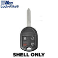 Ilco - 2000-2017 Ford - FORD-RHK4B2 - 4-Button Remote Head Key SHELL (AFTERMARKET)