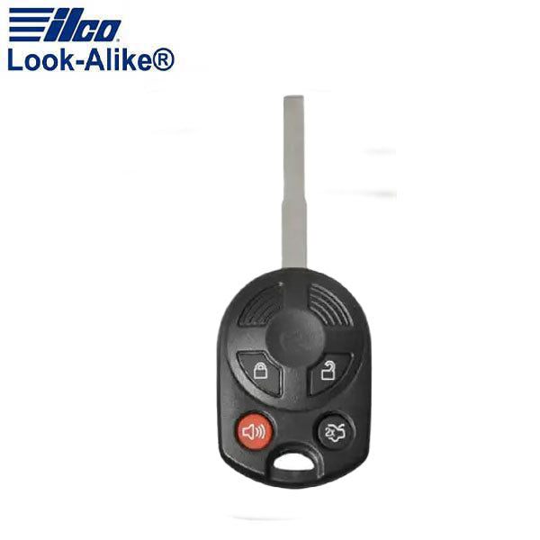 Ilco - 2012-2018 Ford - FORD-RHK4B3HS - 4-Button Remote Head Key SHELL (AFTERMARKET)