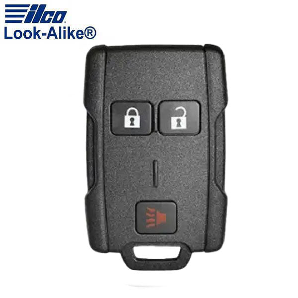 Ilco - 2014-2019 GM - GM-RKE3B3 - 3-Button Keyless Entry Remote SHELL (AFTERMARKET)