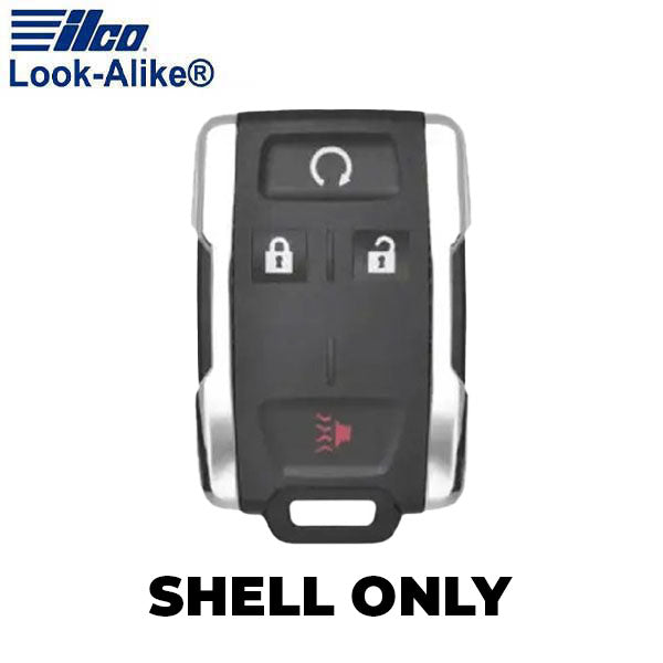 Ilco - 2014-2019 GMC - GM-RKE4B2 - 4-Button Keyless Entry Remote Key SHELL (AFTERMARKET)