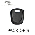 MFK - Suzuki Indiana - MFK-HEAD-039- Test Heads 5-Pack - Black (GTL)
