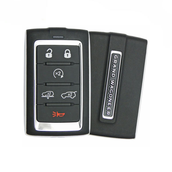 2021-2023 Jeep Grand Wagoneer Grand Cherokee / 6-Button Smart Key / PN: 68516738AA / M3NWXF0B1 (OEM)