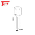 JET - H75-NP - Ford / Lincoln / Mercury / Mazda Key Blank - Nickel Plated