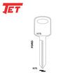 JET - H75 - Ford / Lincoln / Mercury / Mazda Key Blank - Brass