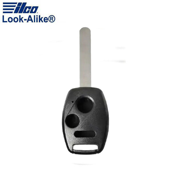 Ilco - 2007-2013 Honda Crosstour, CR-V, CR-Z - HON-RHK3B1 - 3-Button Remote Head Key SHELL (AFTERMARKET)