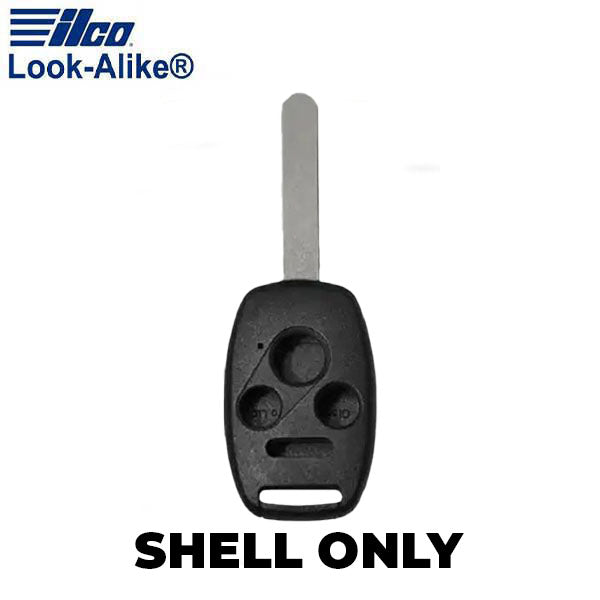 Ilco - 2003-2010 Honda - HON-RHK4B2 - 4-Button Remote Head Key SHELL (AFTERMARKET)