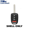 Ilco - 2013-2015 Honda Accord, Civic - HON-RHK4B3 - 4-Button Remote Head Key SHELL (AFTERMARKET)