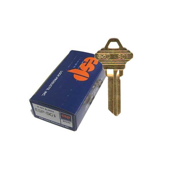 HPC - ESP SC1 Metal Key Blank