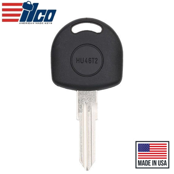 1997-2001 Cadillac Catera - HU46T2 - Transponder Key - (PHILIPS ID 40)