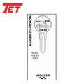 JET - HYD12-NP - Harley Davidson - Motorcycle Key - Nickel Plated