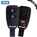2007-2012 Hyundai Accent Santa Fe / 3-Button Keyless Entry Remote / PN:  95411-0W100 / PINHA -T038 (OEM Recase)