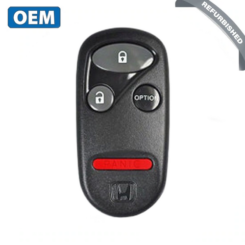 1996-2009 Honda / 4-Button Keyless Entry Remote / PN: 08E61-S01-100 / A269ZUA101 (OEM Refurb)