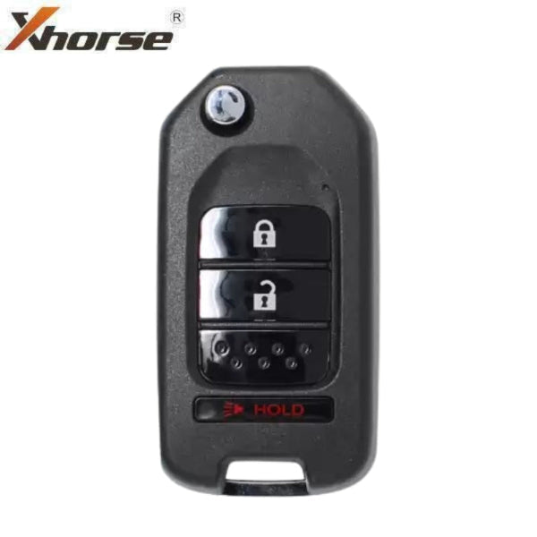 Honda Style / 2+1 Buttons Wire Flip Key (Wired)