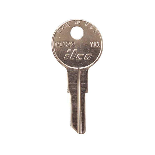 Ilco - 01122-Y11 YALE Key Blank for Cessna, Piper Aircraft
