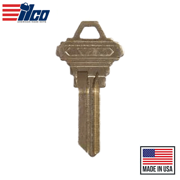 Ilco - 100C-NS SCHLAGE Key Blank - Nickel Silver