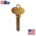 Ilco - 1022-SE1 SEGAL Key Blank - Brass Nickle
