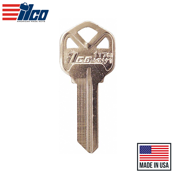 Ilco - 1176-KW1 KWIKSET Key Blank