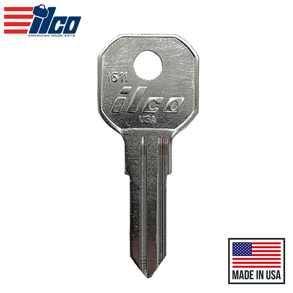 Ilco - 1611 Gas Cap Lock Key Blank
