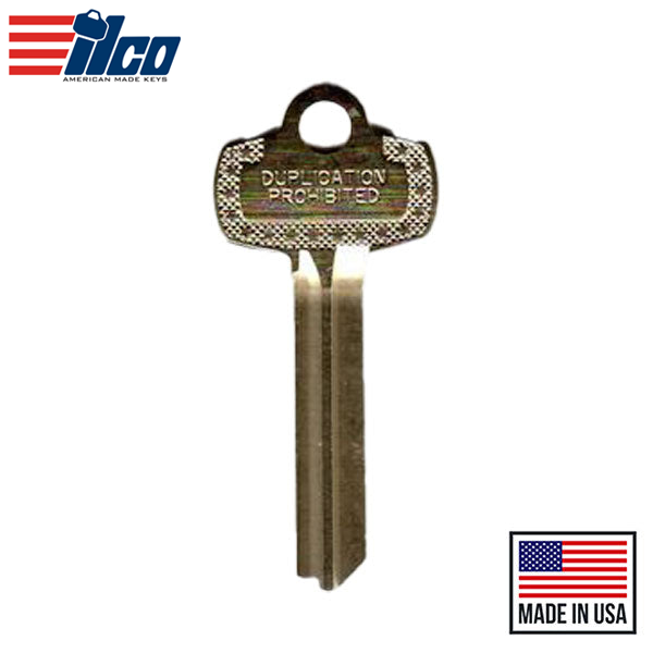 Ilco - AR00000283 - 1A1DD1 - DD Best/Falcon SFIC Key Blank - 5, 6 or 7 Pin