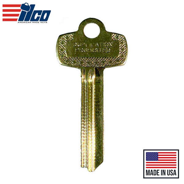 Ilco - 1A1J1 - BEST J Key Blank - 6 or 7 Pin