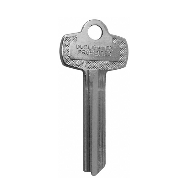 Ilco - 1A1E1 - BEST E Key Blank - 6 or 7 Pin - Dupl Prohib