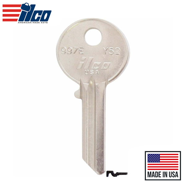 Ilco - 997E-Y52 YALE Key Blank - 5 Pin or Disc