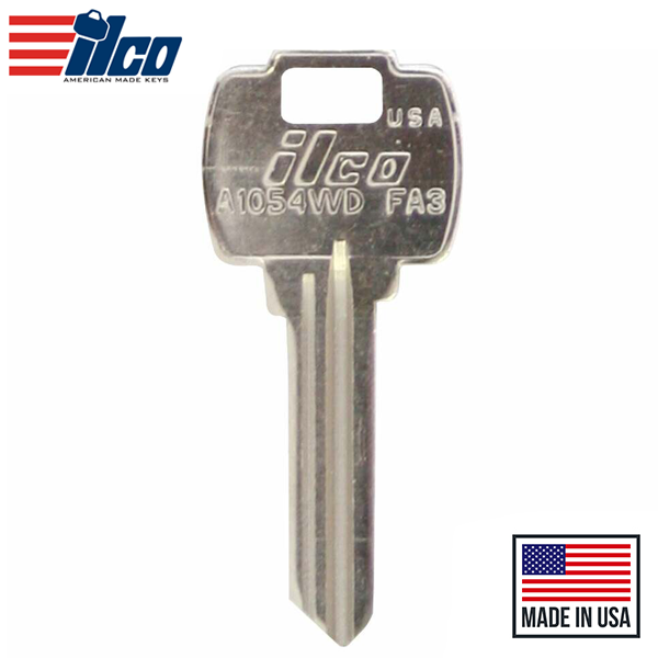 Ilco - A1054WD-FA3 FALCON Key Blank - 6 Pin or Disc