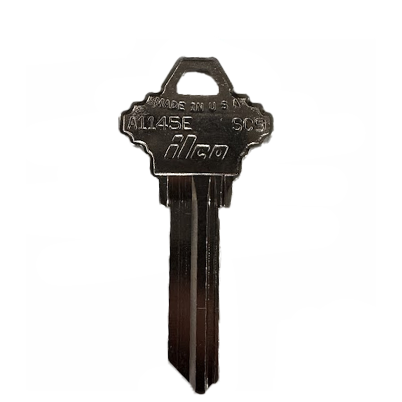 Ilco - A1145E-SC9 SCHLAGE Key Blank - 6 Pin or Disc