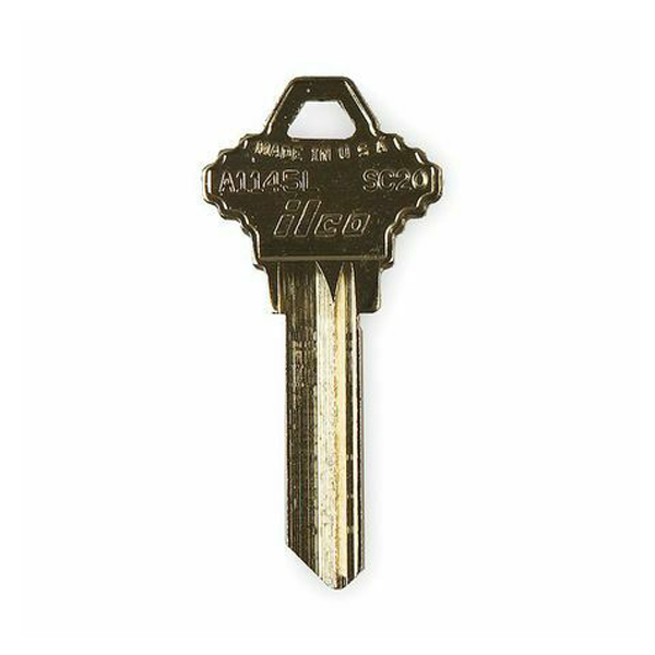 Ilco - A1145L-SC20 SCHL. Key Blank - 6 Pin or Disc