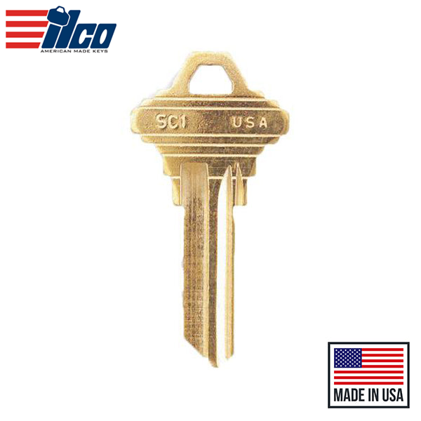 Ilco - SC1-BR SCHLAGE Key Blank