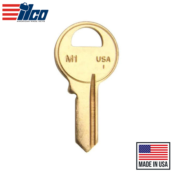 Ilco - M1-BR MASTER Key Blank - 250 Pack