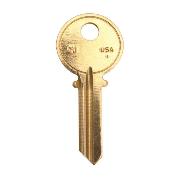 Ilco - Y1-BR YALE Key Blank - 250 Pack