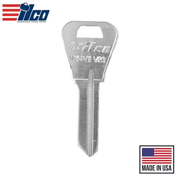 Ilco - WR3-NP WEISER Key Blank 250 Pack