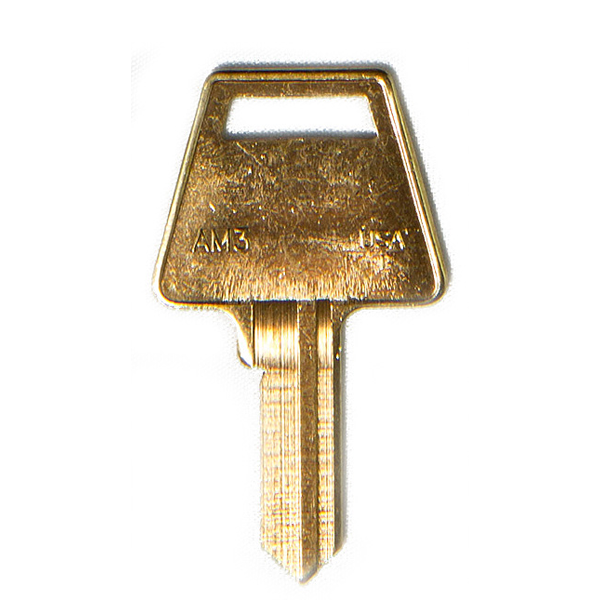 Ilco - AM3-BR AMERICAN Key Blank - 5 Pin or Disc