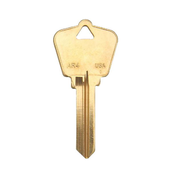 Ilco - AR4-BR ARROW Key Blank - 6 Pin or Disc