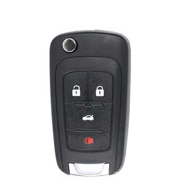 2010 - 2019 GM / 4-Button Flip Key / PN: 13504200 / OHT05918179 (AFTERMARKET)