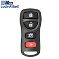 2002-2012 Nissan Infiniti / 4-Button Keyless Entry Remote / PN: 28268-ZB700 / PQTDORM14 (AFTERMARKET)