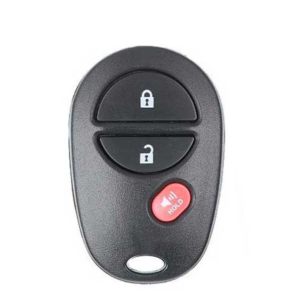 2004-2018 Toyota / 3-Button Keyless Entry Remote / PN: 89742-AE010 / GQ43VT20T (AFTERMARKET)