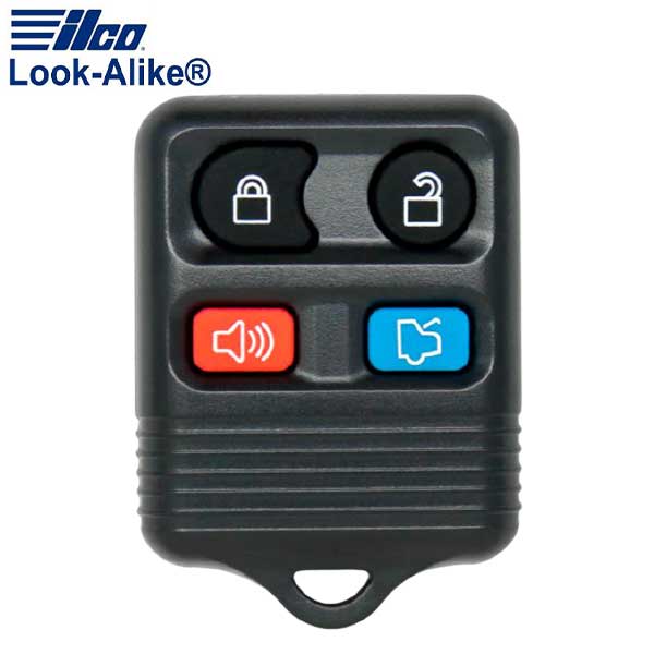 1998-2010 Ford / 4-Button Keyless Entry Remote / PN: 8S4Z-15K601-AA  / CWTWB1U331 (AFTERMARKET)