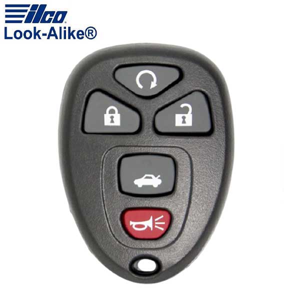 2006-2010 GM / 5-Button Keyless Entry Remote / PN: 10337867 / OUC60270 (AFTERMARKET)