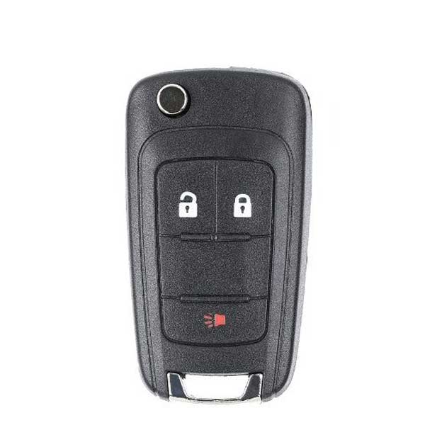 2010 - 2019 Chevy / GMC / 3-Button Remote Flip Key / PN: FLIP-GM-3B1HS, 20873621, 20835406, 5913598, 5913596, 20873623 /