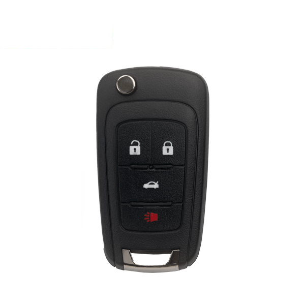 2013 - 2015 Buick / Chevy / GMC / 4-Button Remote Flip Key / PN: FLIP-GM-4B1HS / OHT01060512 (AFTERMARKET)