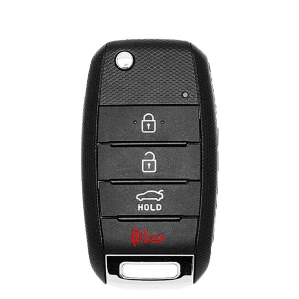 2014-2015 KIA Optima / 4-Button Flip Key / PN: 95430-2T560 / NYODD4TX1306-TFL (AFTERMARKET)