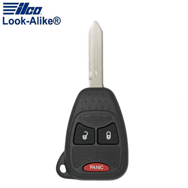 2004-2018 Jeep Patriot / 3-Button Remote Head Key / PN: 68001705AB / OHT692427AA (AFTERMARKET)