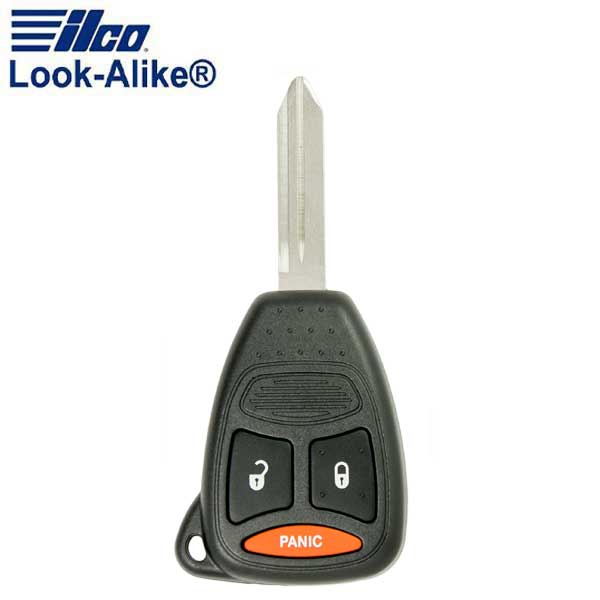 2005-2012 Dodge / Mitsubishi / 3-Button Remote Head Key / PN: 05183348AA / KOBDT04A (AFTERMARKET)