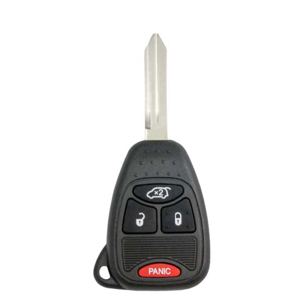 2004-2018 Chrysler Dodge / 4-Button Remote Head Key / PN: 68273329AA / OHT692427AA (AFTERMARKET)